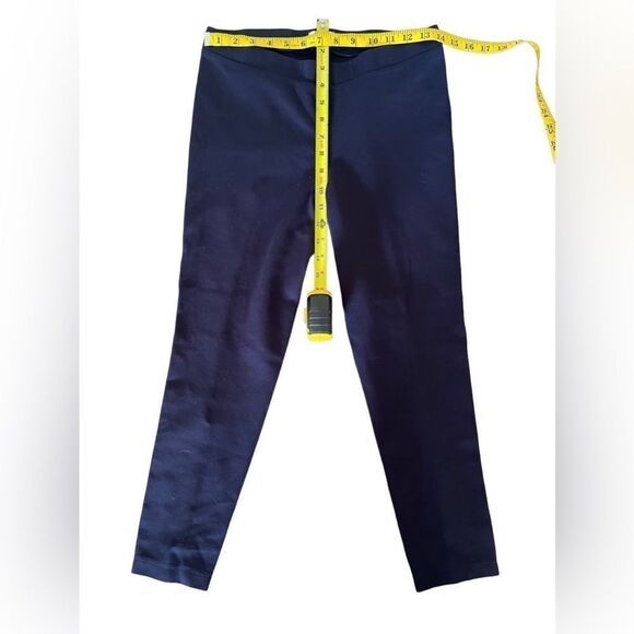 Crown & Ivy Petite Women’s Dark Blue Elastic Stretch Activewear Leggings Size:PM - Picture 5 of 6